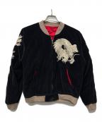 CROPPED HEADSクロップドヘッズ）の古着「スカジャン」｜ブラック