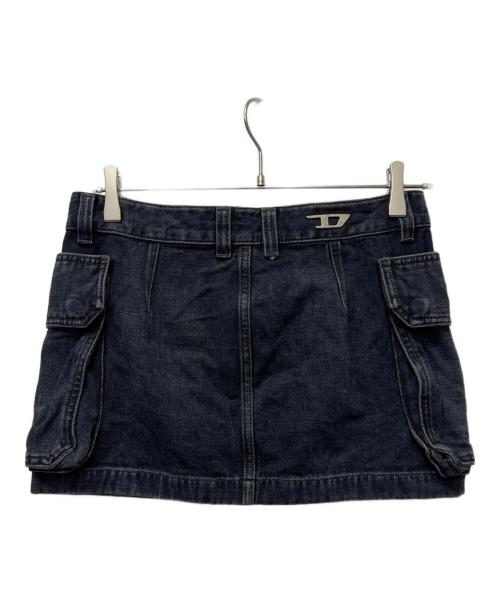 DIESEL（ディーゼル）DIESEL (ディーゼル) ミニスカート ブラック サイズ:２５の古着・服飾アイテム
