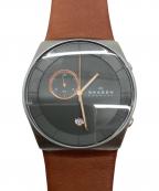 SKAGENスカーゲン）の古着「腕時計」｜ブラック