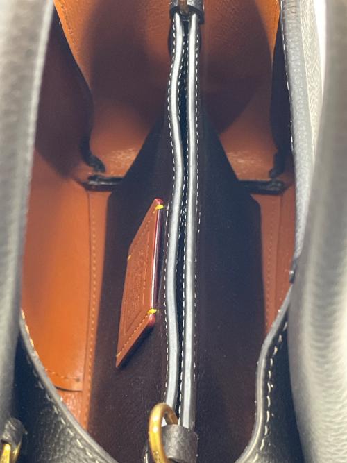 COACH（コーチ）COACH (コーチ) ハンドバッグ ブラックの古着・服飾アイテム