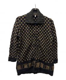 FENDI（フェンディ）の古着「厚手カーディガン」｜ブラック