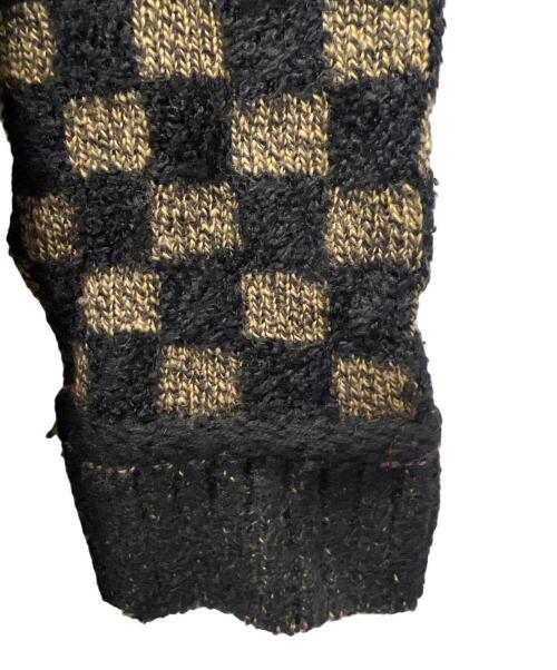 FENDI（フェンディ）FENDI (フェンディ) 厚手カーディガン ブラック サイズ:Mの古着・服飾アイテム