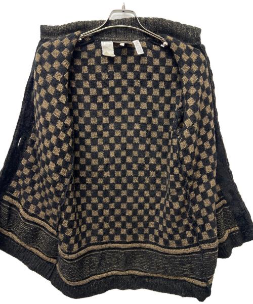 FENDI（フェンディ）FENDI (フェンディ) 厚手カーディガン ブラック サイズ:Mの古着・服飾アイテム