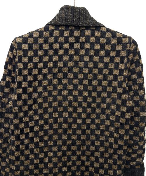 FENDI（フェンディ）FENDI (フェンディ) 厚手カーディガン ブラック サイズ:Mの古着・服飾アイテム