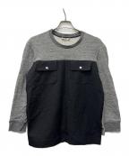 MARNIマルニ）の古着「スウェット」｜ブラック×グレー