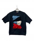 MARNI×EKTA COLLABORATIONマルニ×エクタコラボレーション）の古着「スウェット」｜ネイビー