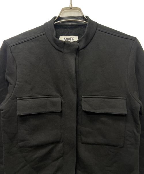 MM6 Maison Margiela（エムエムシックスメゾンマルジェラ）MM6 Maison Margiela (エムエムシックスメゾンマルジェラ) スウェットカーディガン ネイビー サイズ:ＸＬの古着・服飾アイテム