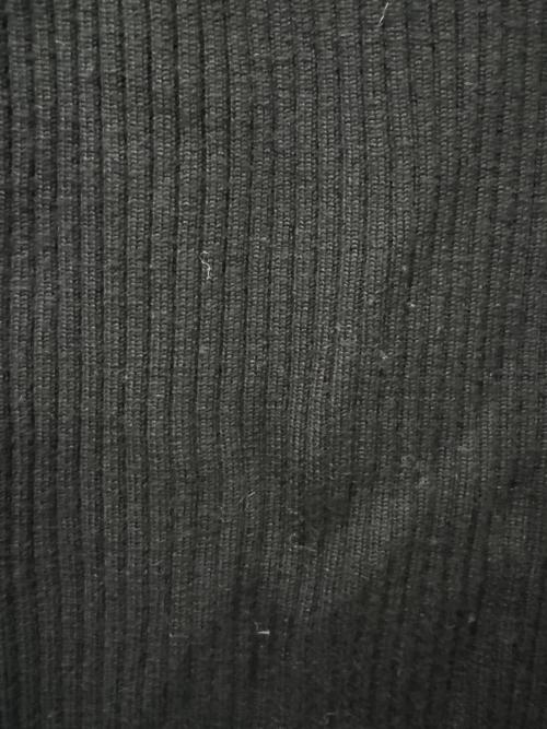 FENDI（フェンディ）FENDI (フェンディ) ジップアップリブニット ブラック サイズ:４２の古着・服飾アイテム