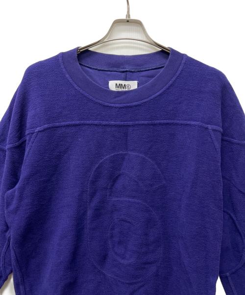 MM6 Maison Margiela（エムエムシックスメゾンマルジェラ）MM6 Maison Margiela (エムエムシックスメゾンマルジェラ) スウェット パープル サイズ:Mの古着・服飾アイテム