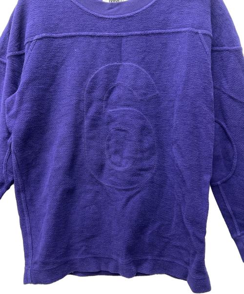 MM6 Maison Margiela（エムエムシックスメゾンマルジェラ）MM6 Maison Margiela (エムエムシックスメゾンマルジェラ) スウェット パープル サイズ:Mの古着・服飾アイテム