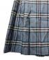 中古・古着 BURBERRY BLUE LABEL (バーバリー ブルー レーベル) ミニスカート ブルー サイズ:３８：8000円