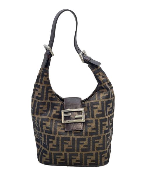 FENDI（フェンディ）FENDI (フェンディ) ハンドバッグ ブラウンの古着・服飾アイテム