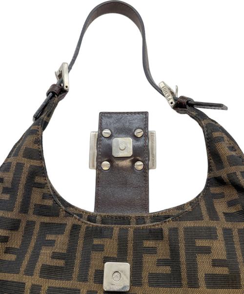 FENDI（フェンディ）FENDI (フェンディ) ハンドバッグ ブラウンの古着・服飾アイテム