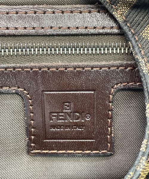 FENDI（フェンディ）FENDI (フェンディ) ハンドバッグ ブラウンの古着・服飾アイテム