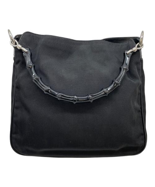 GUCCI（グッチ）GUCCI (グッチ) ハンドバッグ ブラックの古着・服飾アイテム
