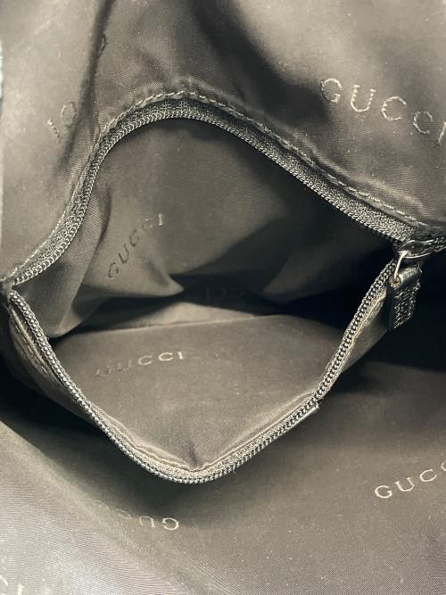 GUCCI（グッチ）GUCCI (グッチ) ハンドバッグ ブラックの古着・服飾アイテム