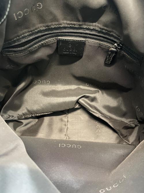 GUCCI（グッチ）GUCCI (グッチ) ハンドバッグ ブラックの古着・服飾アイテム