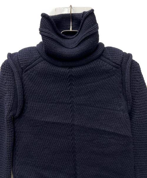 Chloe（クロエ）Chloe (クロエ) 厚手ニット ネイビー サイズ:ＸＳの古着・服飾アイテム