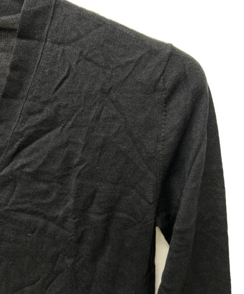 MIU MIU（ミュウミュウ）MIU MIU (ミュウミュウ) カシミヤ混カーディガン ブラック サイズ:FREEの古着・服飾アイテム