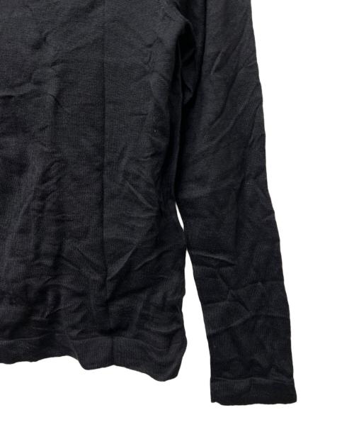 MIU MIU（ミュウミュウ）MIU MIU (ミュウミュウ) カシミヤ混カーディガン ブラック サイズ:FREEの古着・服飾アイテム