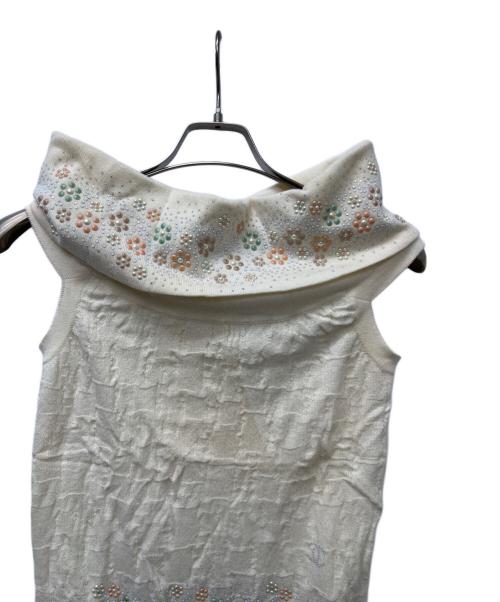 CHANEL（シャネル）CHANEL (シャネル) 厚手ニット アイボリー サイズ:３４の古着・服飾アイテム