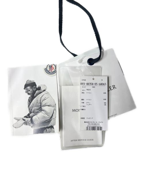 MONCLER（モンクレール）MONCLER (モンクレール) ダウンベスト グレー サイズ:００の古着・服飾アイテム