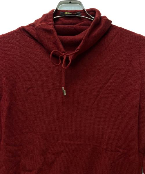 LORO PIANA（ロロピアーナ）LORO PIANA (ロロピアーナ) 長袖ワンピース レッド サイズ:３８の古着・服飾アイテム