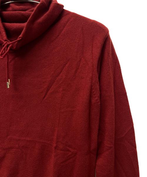 LORO PIANA（ロロピアーナ）LORO PIANA (ロロピアーナ) 長袖ワンピース レッド サイズ:３８の古着・服飾アイテム