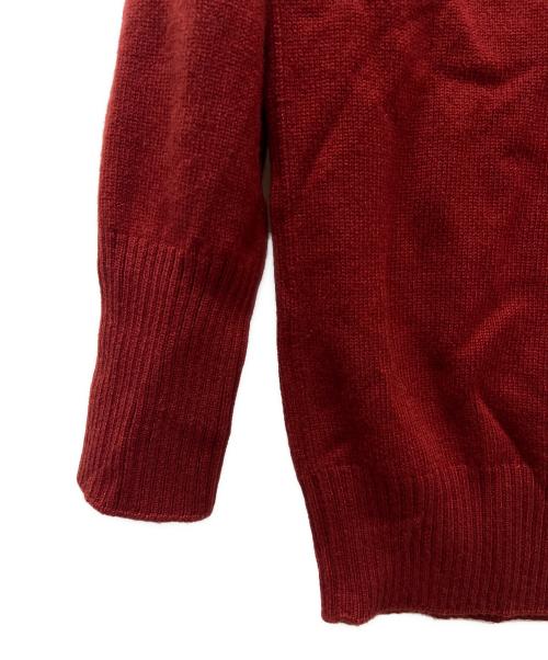 LORO PIANA（ロロピアーナ）LORO PIANA (ロロピアーナ) 長袖ワンピース レッド サイズ:３８の古着・服飾アイテム