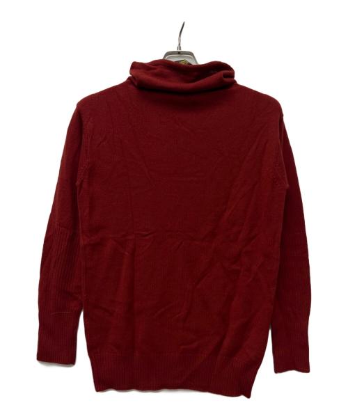 LORO PIANA（ロロピアーナ）LORO PIANA (ロロピアーナ) 長袖ワンピース レッド サイズ:３８の古着・服飾アイテム