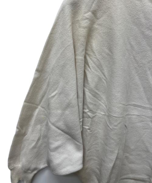 HERMES（エルメス）HERMES (エルメス) 薄手ニット ホワイト サイズ:３４の古着・服飾アイテム