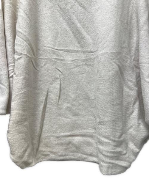 HERMES（エルメス）HERMES (エルメス) 薄手ニット ホワイト サイズ:３４の古着・服飾アイテム