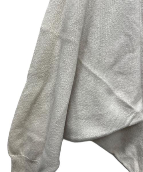 HERMES（エルメス）HERMES (エルメス) 薄手ニット ホワイト サイズ:３４の古着・服飾アイテム