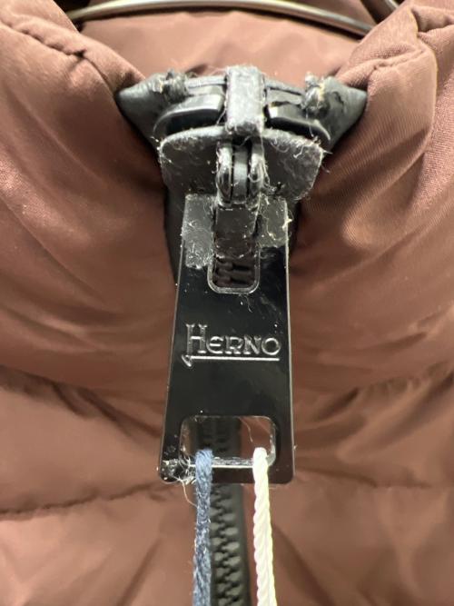 HERNO（ヘルノ）HERNO (ヘルノ) ダウンコート ブラウン サイズ:４０の古着・服飾アイテム