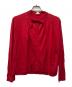 HERMES（エルメス）の古着「薄手カーディガン」｜レッド