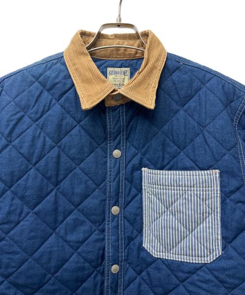 KOJIMA GENES（コジマジーンズ）KOJIMA GENES (コジマジーンズ) キルティングジャケット インディゴ サイズ:ＸＬの古着・服飾アイテム