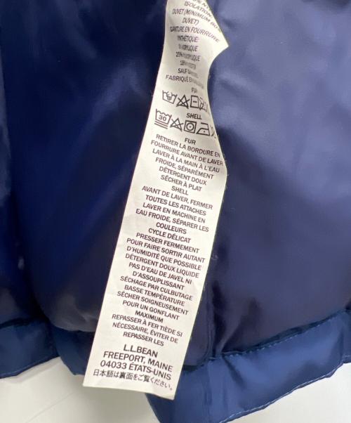 L.L.Bean（エルエルビーン）L.L.Bean (エルエルビーン) ダウンコート ブルー サイズ:Ｌの古着・服飾アイテム