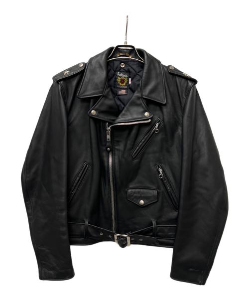 Schott（ショット）Schott (ショット) 613US ONESTAR RIDERS ブラック サイズ:４２の古着・服飾アイテム