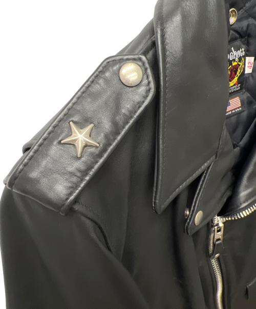 Schott（ショット）Schott (ショット) 613US ONESTAR RIDERS ブラック サイズ:４２の古着・服飾アイテム