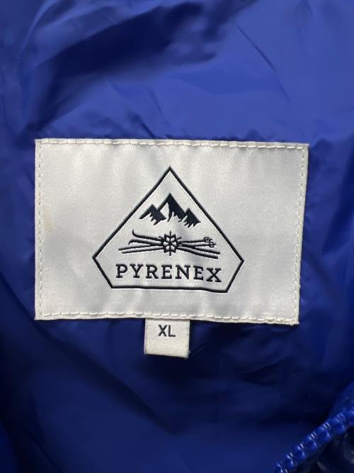 Pyrenex（ピレネックス）Pyrenex (ピレネックス) ダウンジャケット ブルー サイズ:ＸＬの古着・服飾アイテム