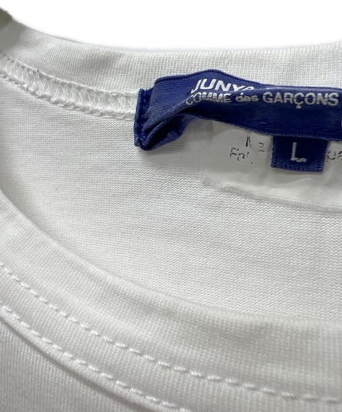 JUNYA WATANABE CdG MAN（ジュンヤ ワタナベ コム デ ギャルソン マン）JUNYA WATANABE CdG MAN (ジュンヤ ワタナベ コム デ ギャルソン マン) Tシャツ ホワイト サイズ:Ｌの古着・服飾アイテム