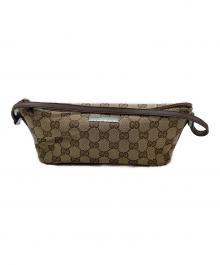 GUCCI（グッチ）の古着「アクセサリーポーチ」｜ベージュ