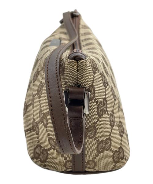 GUCCI（グッチ）GUCCI (グッチ) アクセサリーポーチ ベージュの古着・服飾アイテム