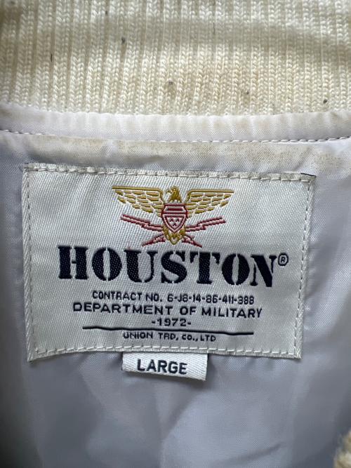 HOUSTON（ヒューストン）HOUSTON (ヒューストン) 別珍スーベニアジャケット ブラック サイズ:Ｌの古着・服飾アイテム