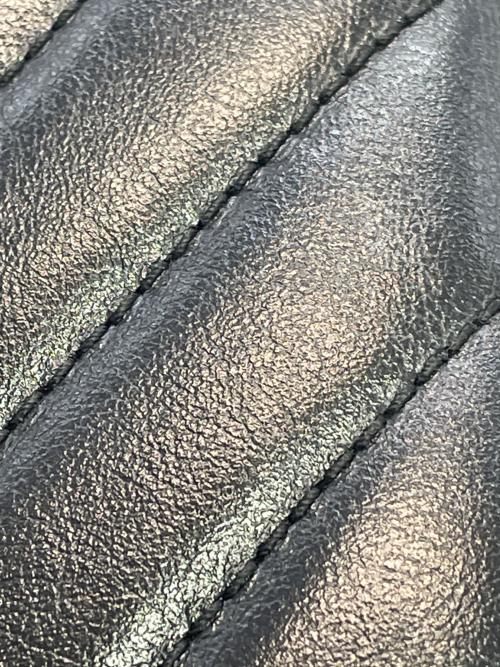 GUCCI（グッチ）GUCCI (グッチ) カードケース ブラック×レッドの古着・服飾アイテム