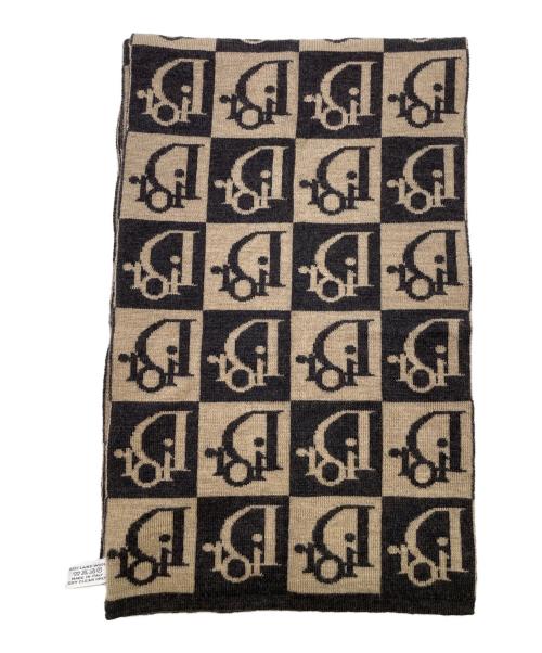 Christian Dior（クリスチャン ディオール）Christian Dior (クリスチャン ディオール) マフラー ブラウンの古着・服飾アイテム