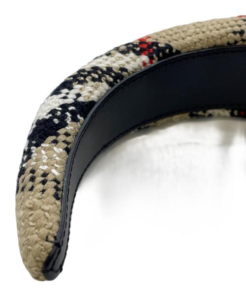 BURBERRY（バーバリー）BURBERRY (バーバリー) カチューシャ ベージュの古着・服飾アイテム