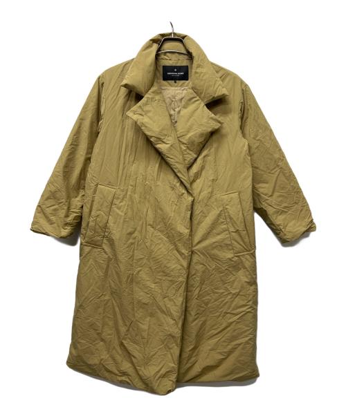 nano・universe（ナノ・ユニバース）nano・universe (ナノ・ユニバース) ダウンコート ベージュ サイズ:３６の古着・服飾アイテム