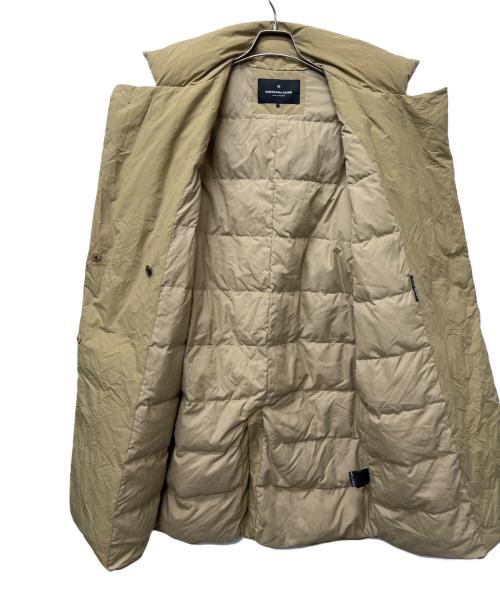 nano・universe（ナノ・ユニバース）nano・universe (ナノ・ユニバース) ダウンコート ベージュ サイズ:３６の古着・服飾アイテム