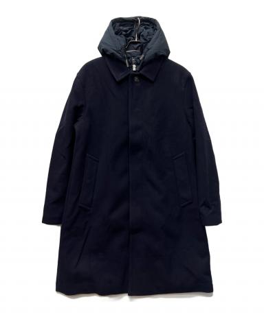 エンポリオアルマーニ EMPORIO ARMANI メルトン フーデッドコート 中古・古着通販】EMPORIO ARMANI (エンポリオアルマーニ) メルトン
